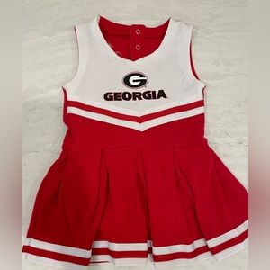 University of Georgia Cheerleader Bodysuit Dress